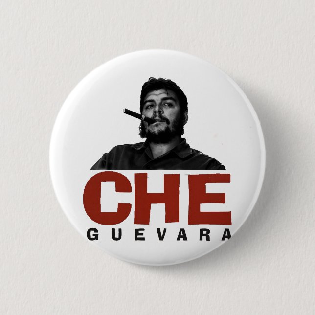 GUEVARA 6 CM ROUND BADGE (Front)