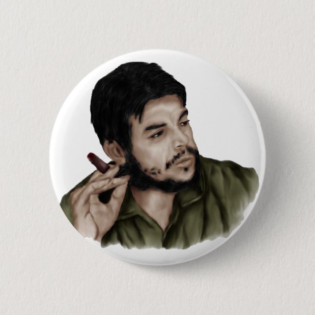 GUEVARA 6 CM ROUND BADGE (Front)