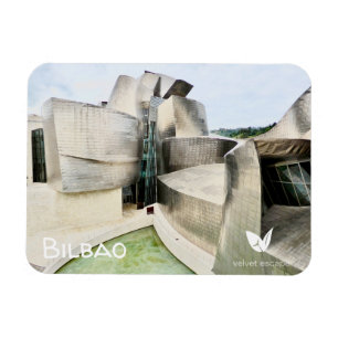 Guggenheim Museum in Bilbao fridge magnet