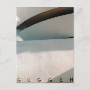 guggenheim postcard