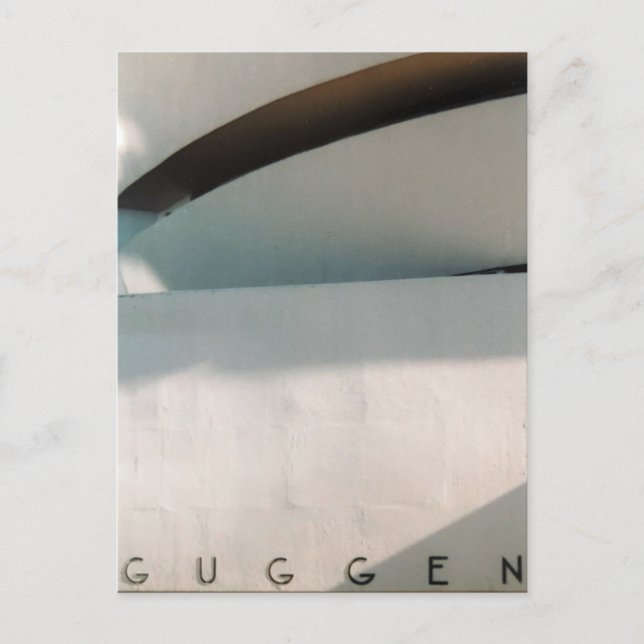 guggenheim postcard (Front)