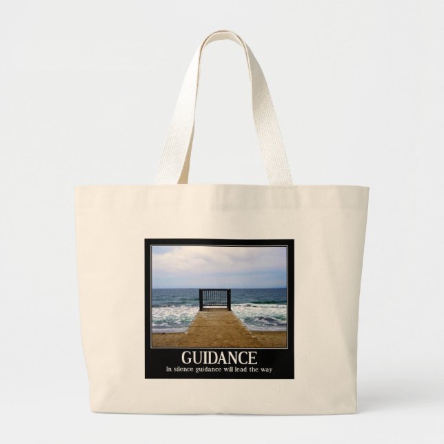 Guidance_ Large Tote Bag (Front)