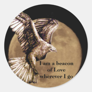 Guidance of Hope_ Classic Round Sticker