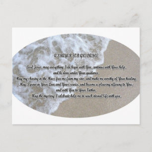 Guidance prayer postcard