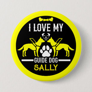 Guide Dog Gifts 7.5 Cm Round Badge