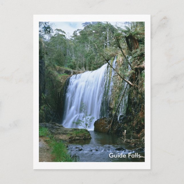 Guide Falls Tasmania Postcard (Front)