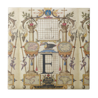 Guide for Constructing the Letter E Tile
