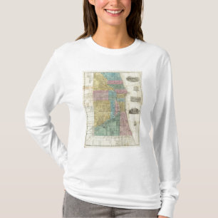 Guide Map of Chicago T-Shirt