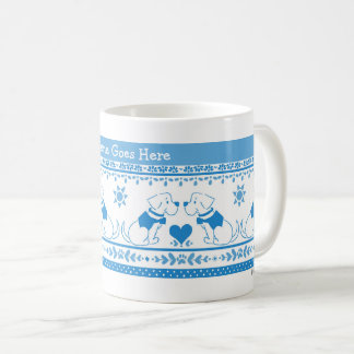 Guide Service Dog Puppy Training Lab Blue Coffee Mug