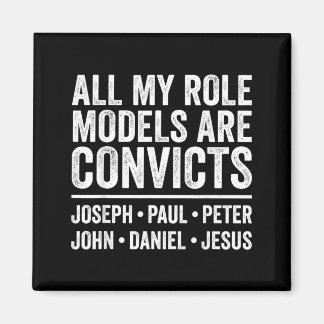 Guided By Faith Joseph Paul Peter John Jesus Magnet