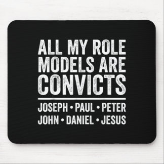 Guided By Faith Joseph Paul Peter John Jesus Mouse Pad