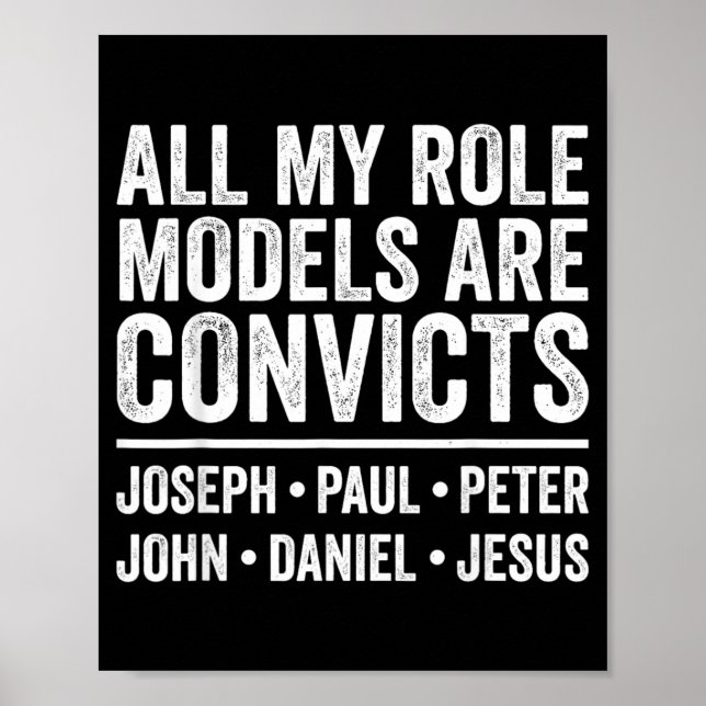 Guided By Faith Joseph Paul Peter John Jesus Poster (Front)