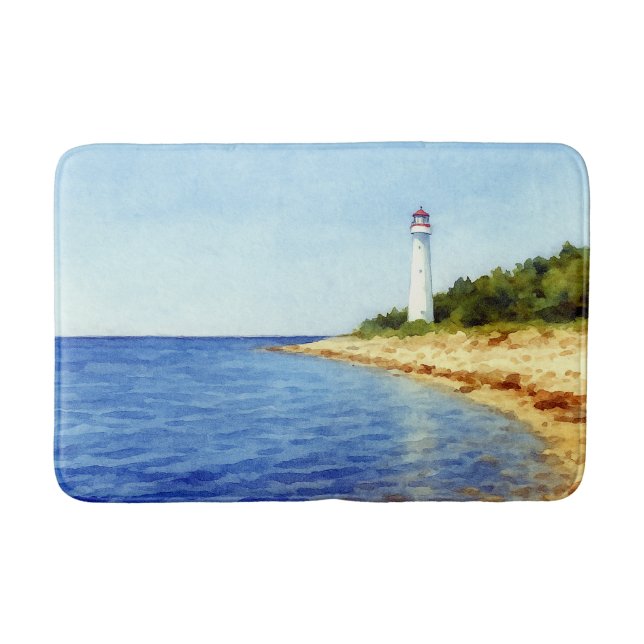 Guided by Light – the Soul of Vormsi Bath Mat (Front)