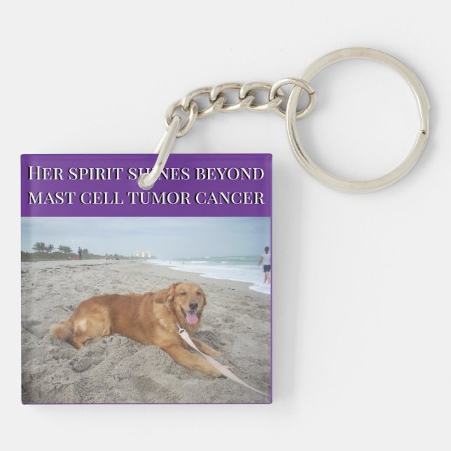 Guided By Love, Beyond Cancer Key Ring (Back)