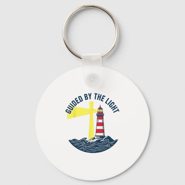 Guided By The Light Cruise Squad  Key Ring (Front)