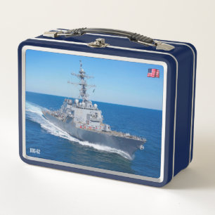 GUIDED-MISSILE DESTROYER – DDG METAL LUNCH BOX