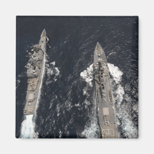 Guided-missile destroyer USS Gridley Magnet