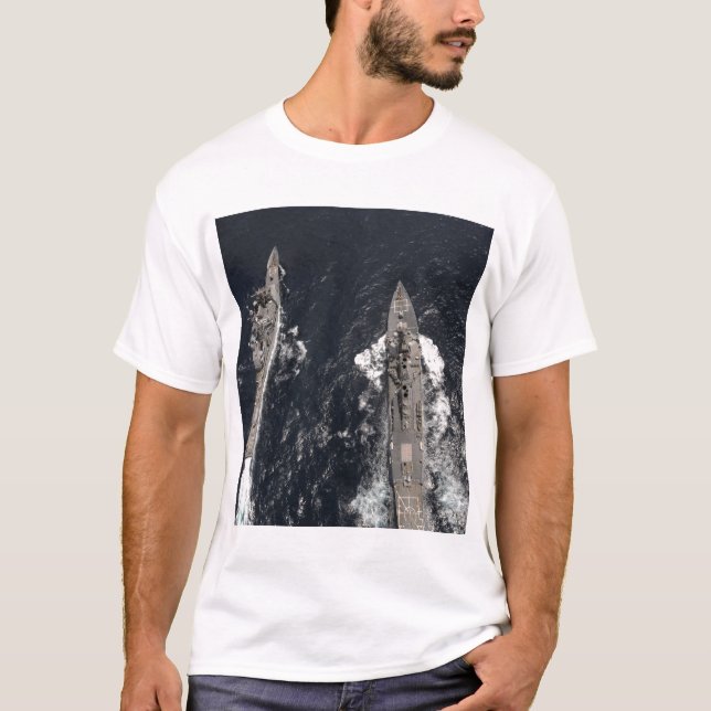 Guided-missile destroyer USS Gridley T-Shirt (Front)