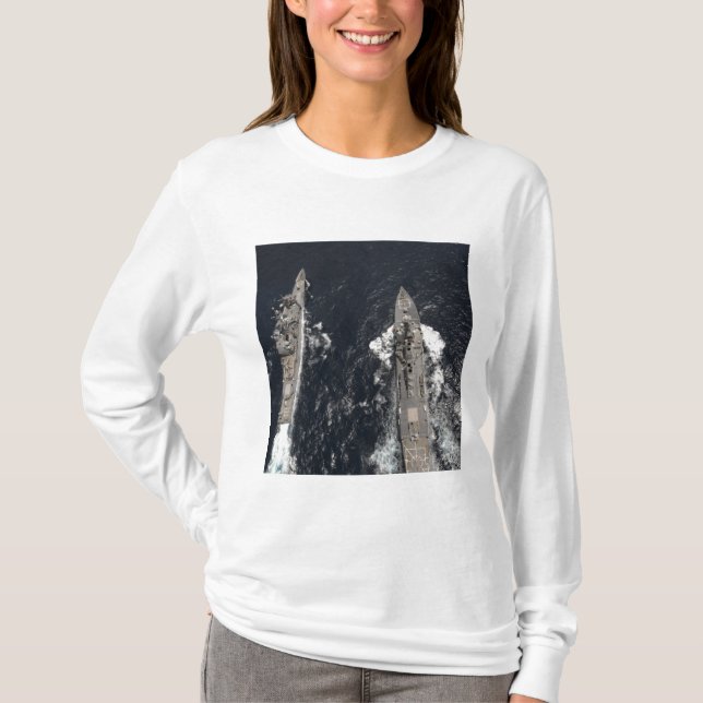 Guided-missile destroyer USS Gridley T-Shirt (Front)