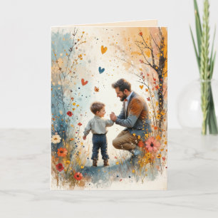 Guiding Father Holiday Card