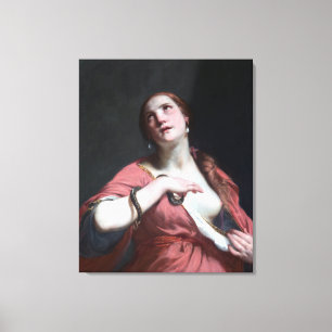 Guido Cagnacci The Death of Cleopatra Canvas Print