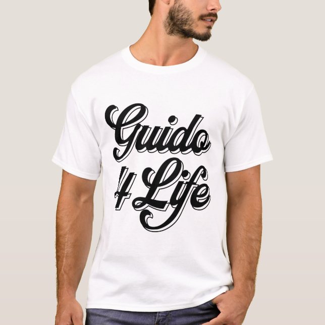 Guido For Life GTL New Jersey T-Shirt (Front)