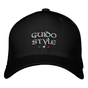 "Guido Style" embroidered cap