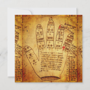 Guidonian Hand (late 15th century)