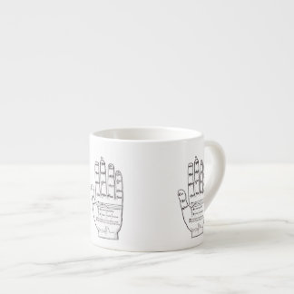 Guidonian Hand, Mediaeval Music Theory Espresso Cup