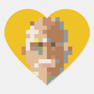 Guignard Heart Adhesive Sticker