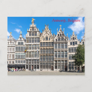 Guild houses, Antwerp, Belgium Postcard