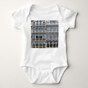 Guildhall Windows, Grote Markt, Brussels. Baby Bodysuit
