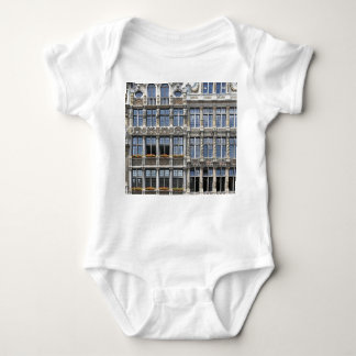 Guildhall Windows, Grote Markt, Brussels. Baby Bodysuit