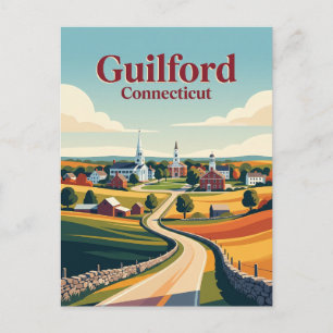 Guilford Connecticut Postcard