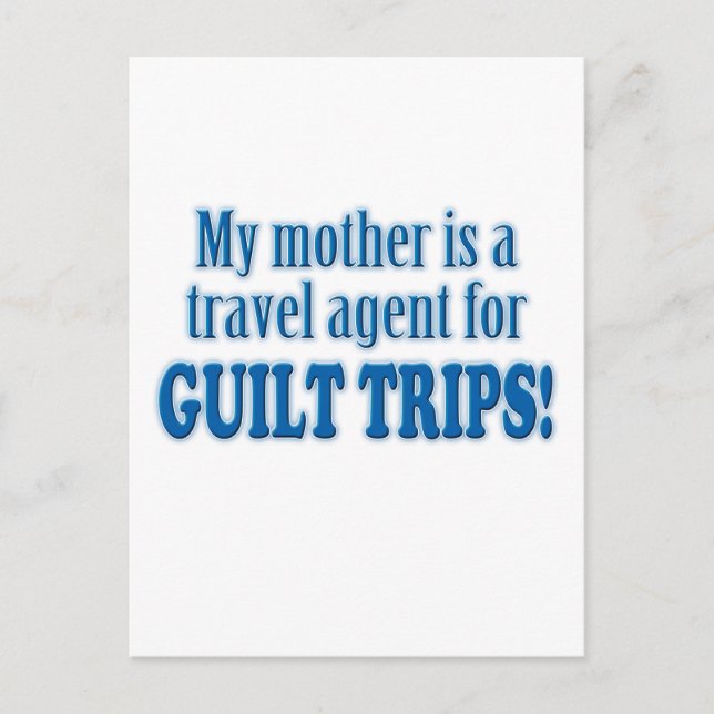 Guilt Trips Postcard (Front)
