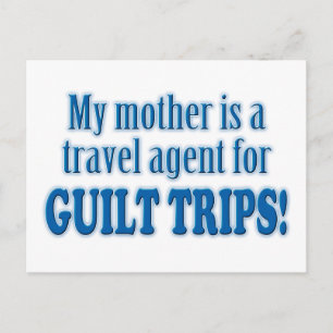 Guilt Trips Postcard