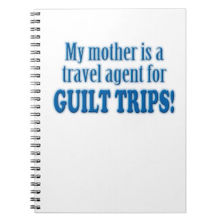 Guilt Trips Spiral Notebook
