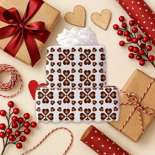 Guiltless Chocolate Hearts Wrapping Paper