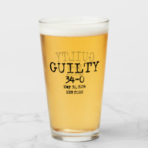 Guilty 34-0 Shirt Glass