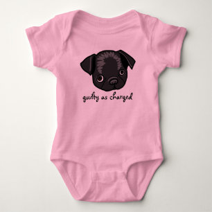 Guilty as Charged (design for girls) Baby Bodysuit