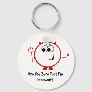 Guilty Devil Weeble Keychain