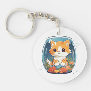 Guilty Kitty Key Ring