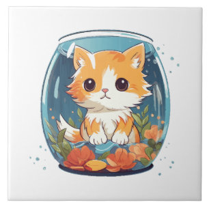 Guilty Kitty Tile