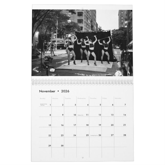 Guilty Pleasures Cabaret 2023 Calendar (Nov 2026)