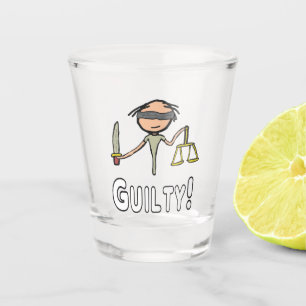 Guilty Shot Glass