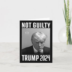 Guilty Trump 2024 Not Again Vote 2024 Anti Trump A Card