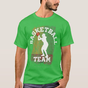 Guinea Bissau Basketball Team BBall Womens Basketb T-Shirt