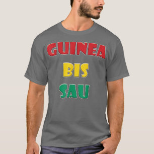 guinea bissau Colourful Words T-Shirt