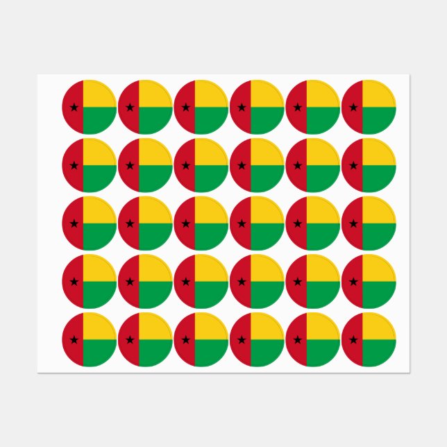 Guinea-Bissau flag (Sheet)