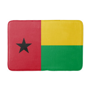 Guinea Bissau Flag Bath Mat